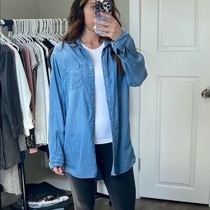 Caslon easy button up shirt